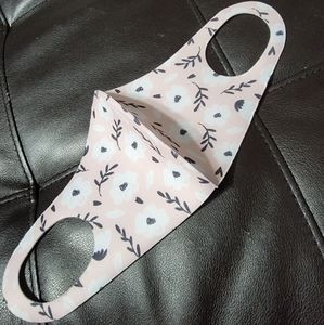 Light Pink Floral Face Mask